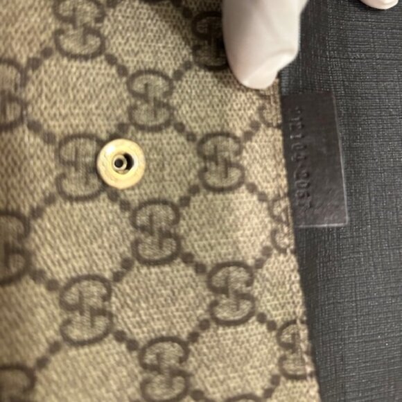 Gucci GG Supreme Monogram Continental Flap Wallet Beige - Picture 5 of 8